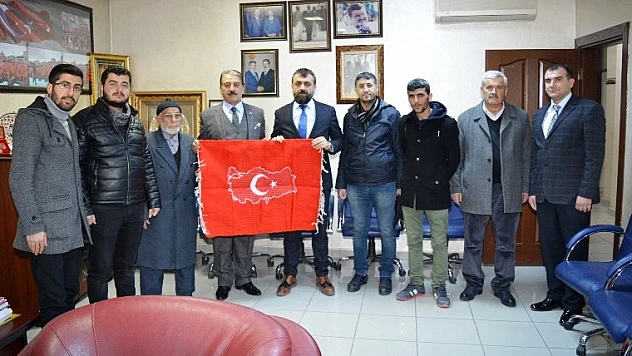 Keskin'e Anlamlı Hediye