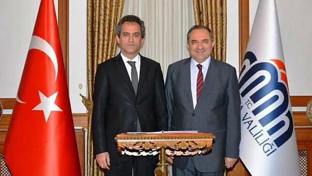 Vali Kaban'a, ÖSYM Başkanı Mahmut Özer'den Ziyaret