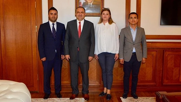 (MÜDADER) Yönetim Kurulu Üyelerden Vali Ali Kaban'a Ziyaret