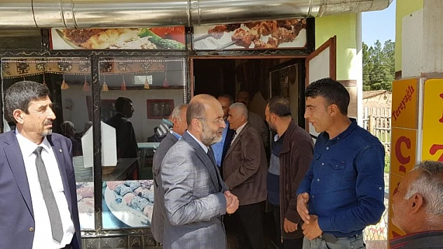 İYİ Parti, Yazıhan İlçesi'ni Ziyaret Etti