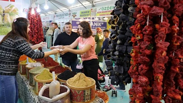 Malatya'daki Yöresel Ürünler Fuarına Yoğun İlgi