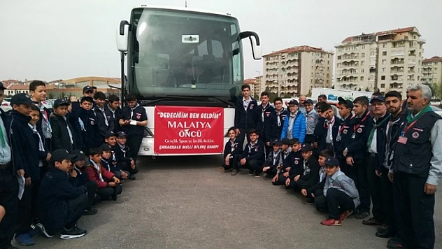 İzciler Çanakkale Yolunda
