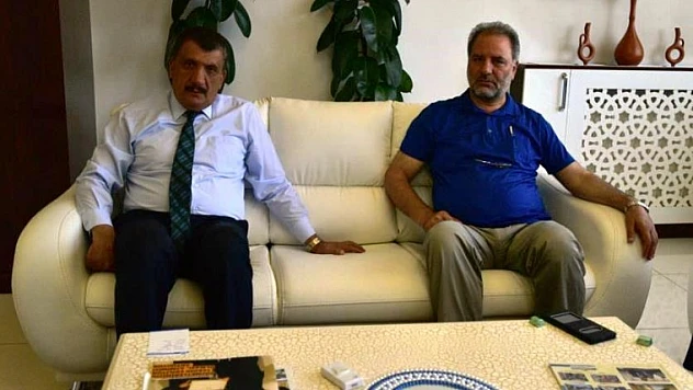 Mazlum-Der Genel Başkanı Beyhan, Başkan Gürkan'ı Ziyaret Etti