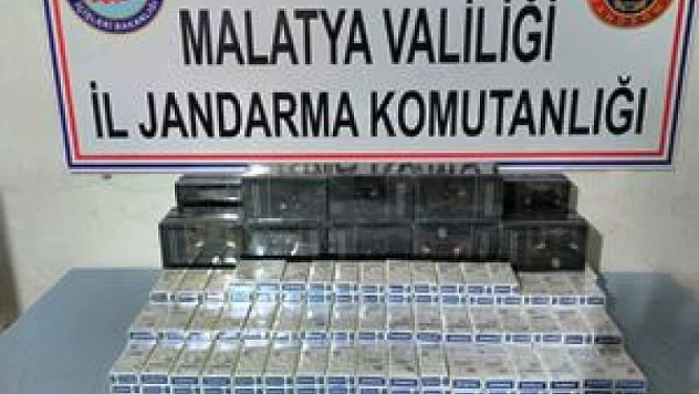 Toplam (500) Paket Kaçak Sigara Ele Geçirildi