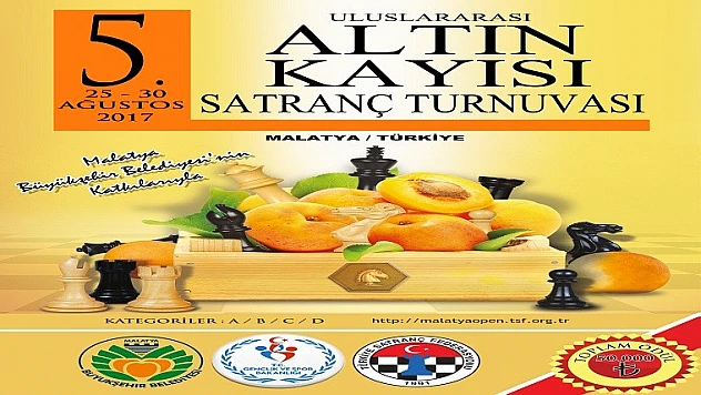 Uluslararası Altın Kayısı Satranç Turnuvası 5 Yaşında