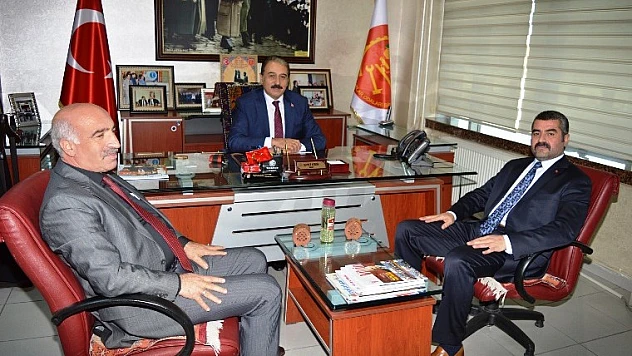 MHP'den MESOB Başkanı Keskin'e Ziyaret