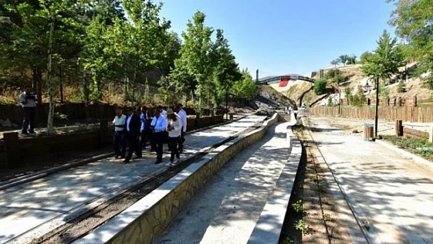 Başkan Gürkan, İspendere İçmeleri'ndeki Çalışmaları Yerinde İnceledi