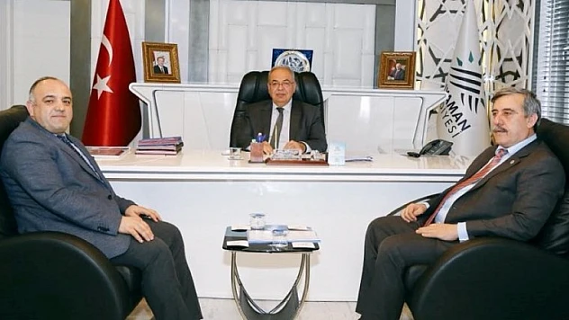 DSİ 20. Bölge Müdürü Seven'den, Başkan Kutlu'ya Ziyaret