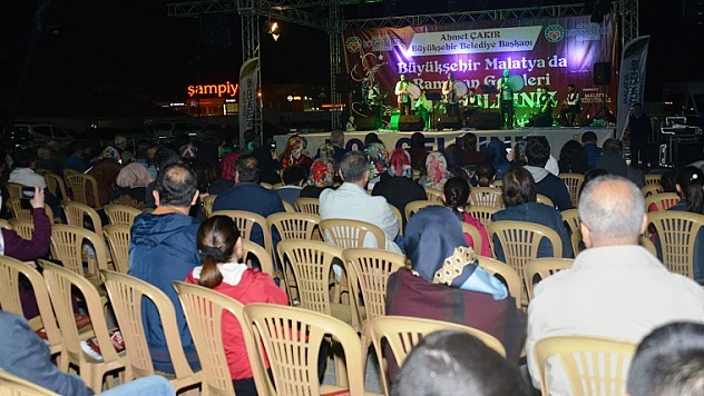 Malatya Ramazan Geceleri Başladı