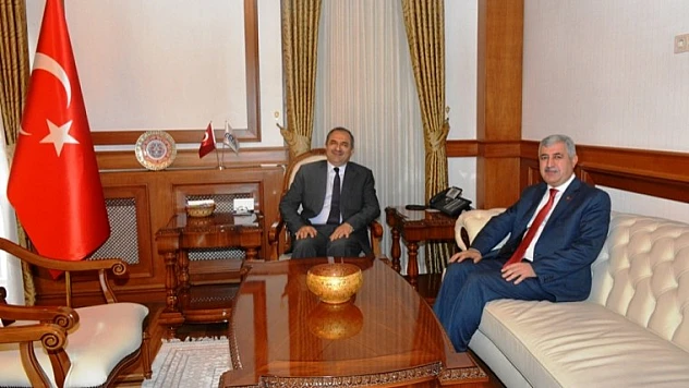 Büyükşehir Belediye Başkanı Polat'dan Vali Kaban'a Ziyaret