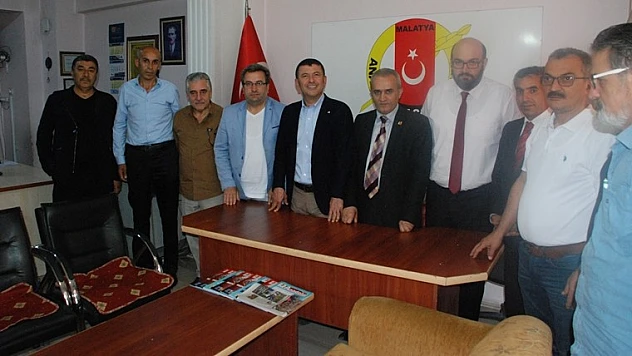 Ağbaba'dan Anadolu Basın Birliğine Ziyaret