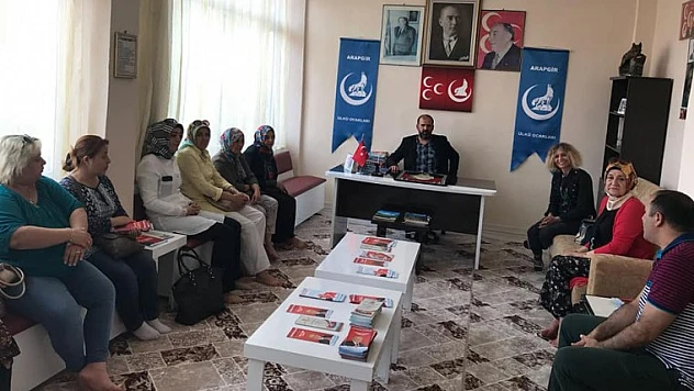 MHP Kadın Kolları Arapgir'de