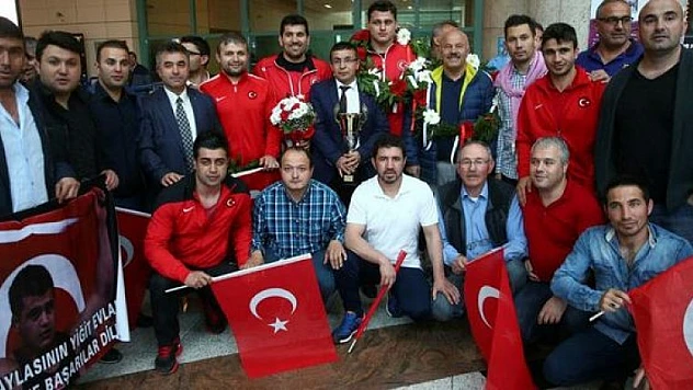 Avrupa Şampiyonu Rıza Kayaalp Başkentte