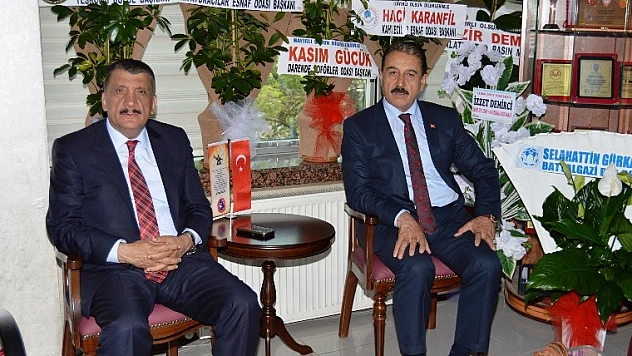 Gürkan'dan Keskin'e Ziyaret