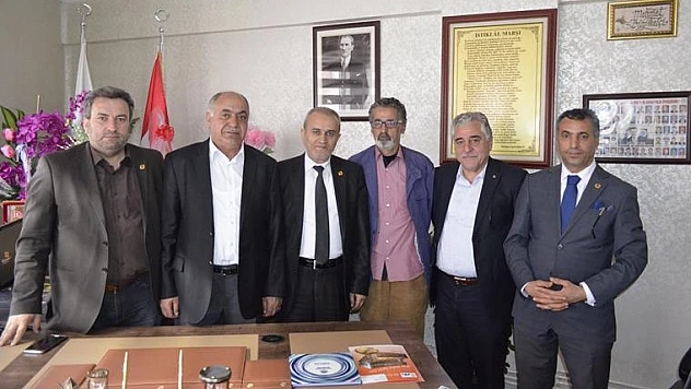 ABBD Malatya Şube Yönetimi Başkan Büyükelçi'yi Ziyaret Etti