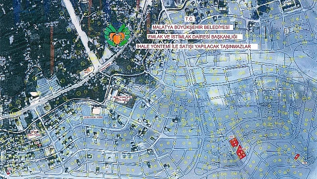 28 Parsel İhale İle Satılacak