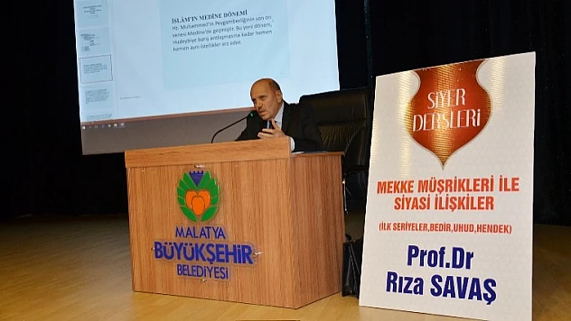 Medine Dönemi Siyer Dersi Yapıldı