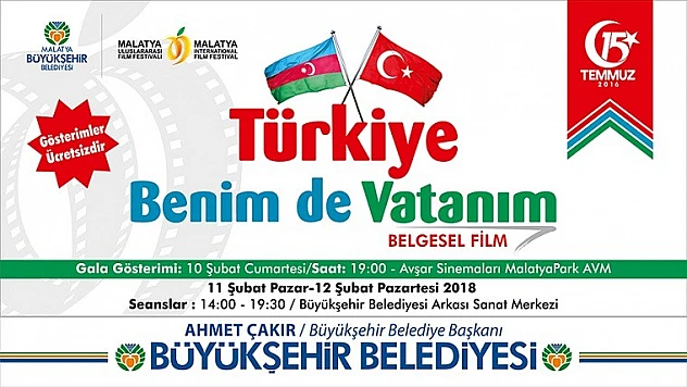 'Türkiye Benim De Vatanım' Belgeseli