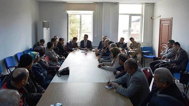 Kaymakam Sakar Başkanlığında Okul Aile Birliği Toplantısı