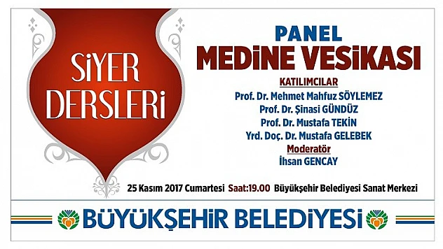 'Medine Vesikası' Paneli