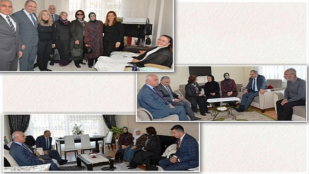 Vali Kaban, Engelli ve Şehit Ailelerine Ziyaret Etti