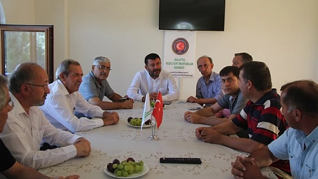 Ağbaba Yeşilyurt Muhtarlar Derneği'ni Ziyaret Etti