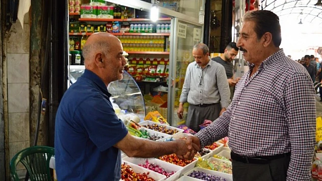 Keskin'den Esnaflara Bayramlaşma Ziyareti