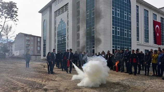 Battalgazi Belediye Personeline 'Temel Yangın Eğitimi' Verildi