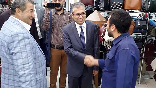 Burhan Coşkun Esnaf Ziyaretlerine Devam Ediyor
