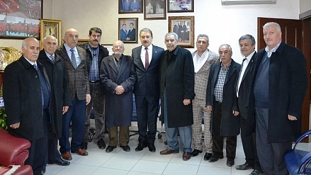 Muhtarlar Derneği'nden Keskin'e Ziyaret