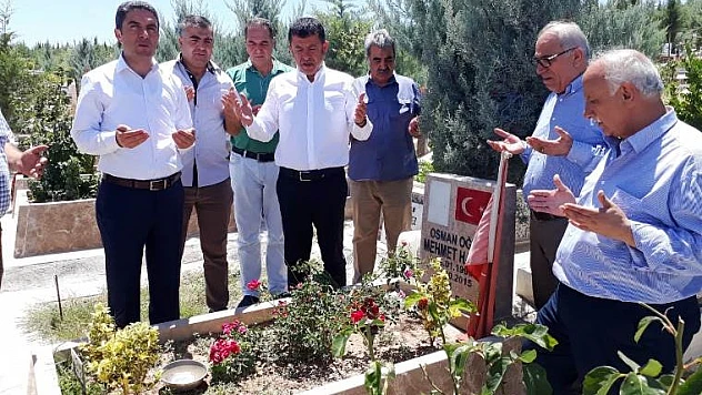 Ağbaba'dan Şehitlik Ziyareti