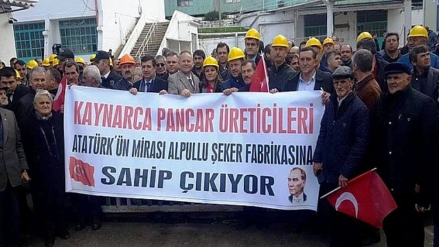 CHP Heyeti Türkiye'nin İlk Şeker Fabrikasında