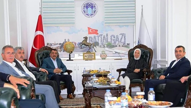 Ak Parti Genel Başkan Yardımcısı Çalık, Başkan Gürkan'ı Ziyaret Etti