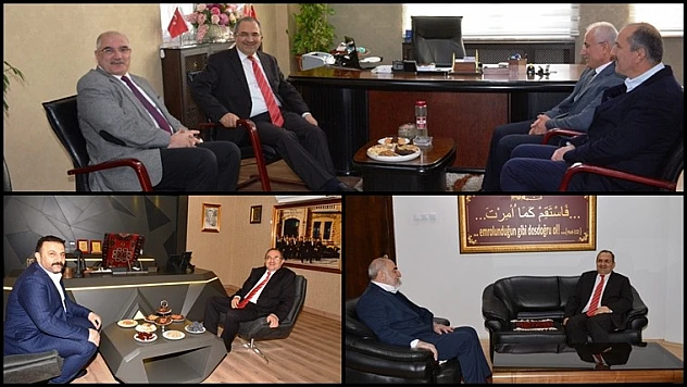 Vali Kaban, 1. OSB'de Ziyaretlerde Bulundu