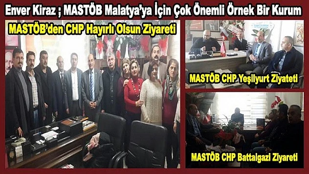 Kiraz, MASTÖB Malatya'ya İçin Çok Önemli
