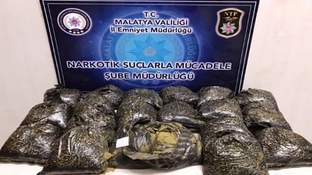 Malatya'da Uyuşturucu Operasyonu