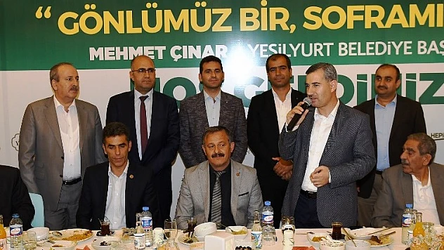 Başkan Çınar, Hep Birlikte İlçemize Hizmet Ediyoruz