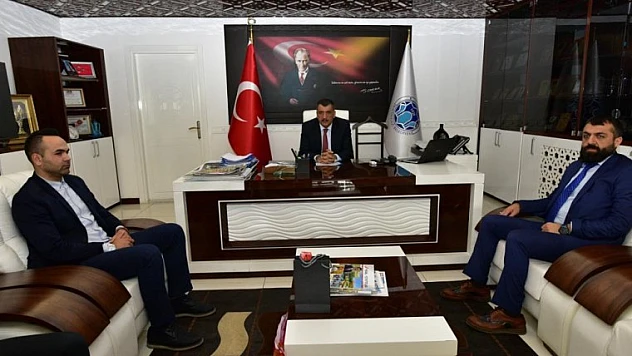 Tarım ve Hayvancılık Platformu Başkanı Akın'dan Başkan Gürkan'a Ziyaret