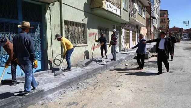 Battalgazi Belediyesi Sarıcıoğlu Mahallesi'nde Sokakları Yeniliyor