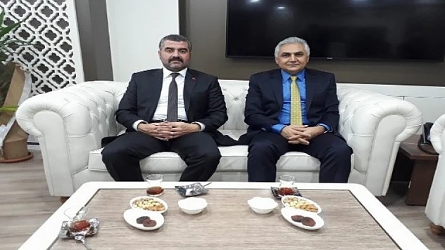 MHP İl Başkanı Avşar, Emniyet Müdürü Urhal'ı Ziyaret Etti