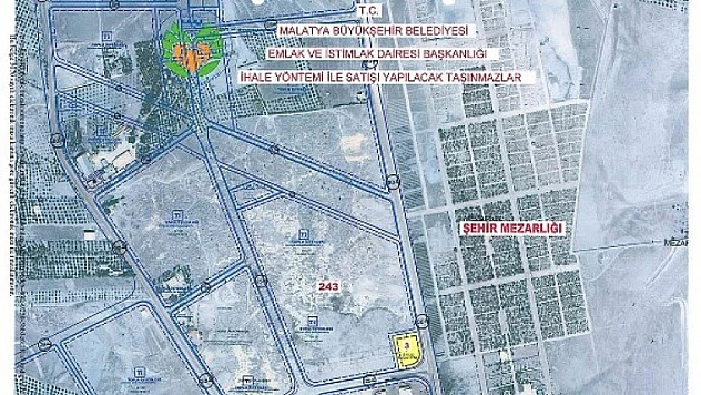 İki Parsel, Çarşamba Günü İhaleyle Satılacak