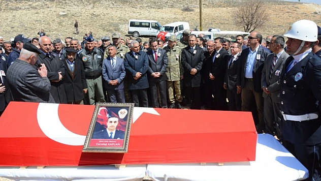 Vali Toprak, Şehit Polis Memuru Kaplan'ı Son Yolculuğuna Uğurladı