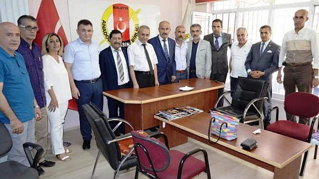 MHP Malatya Yeşilyurt ilçe Başkanlığı'ndan ABB Derneğine Ziyaret