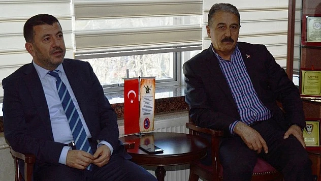 Ağbaba'dan MESOB Başkanı Keskin'e Ziyaret