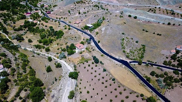 Karadere Ve Sarıkız Mahalleleri Asfaltlandı