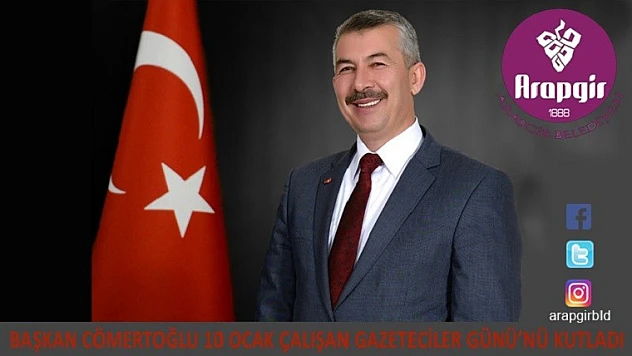 Haluk Cömertoğlu 10 Ocak Çalışan Gazeteciler Günü'nü Kutladı