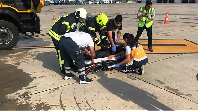 Malatya Havalimanı Acil Durum Tatbikatı
