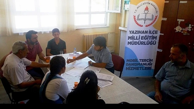 Yazıhan Milli Eğitimden  Mobil Tercih Danışmanlığı Hizmeti
