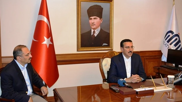 Bakan Tüfenkci, Vali Kaban'ı Ziyaret Etti