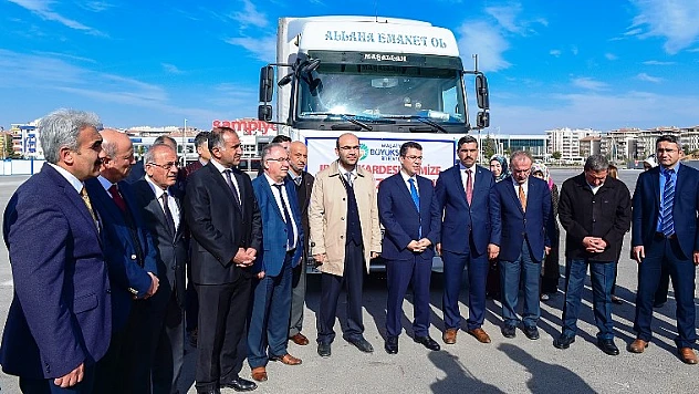 Malatya'dan Iraklı Depremzedelere Yardım